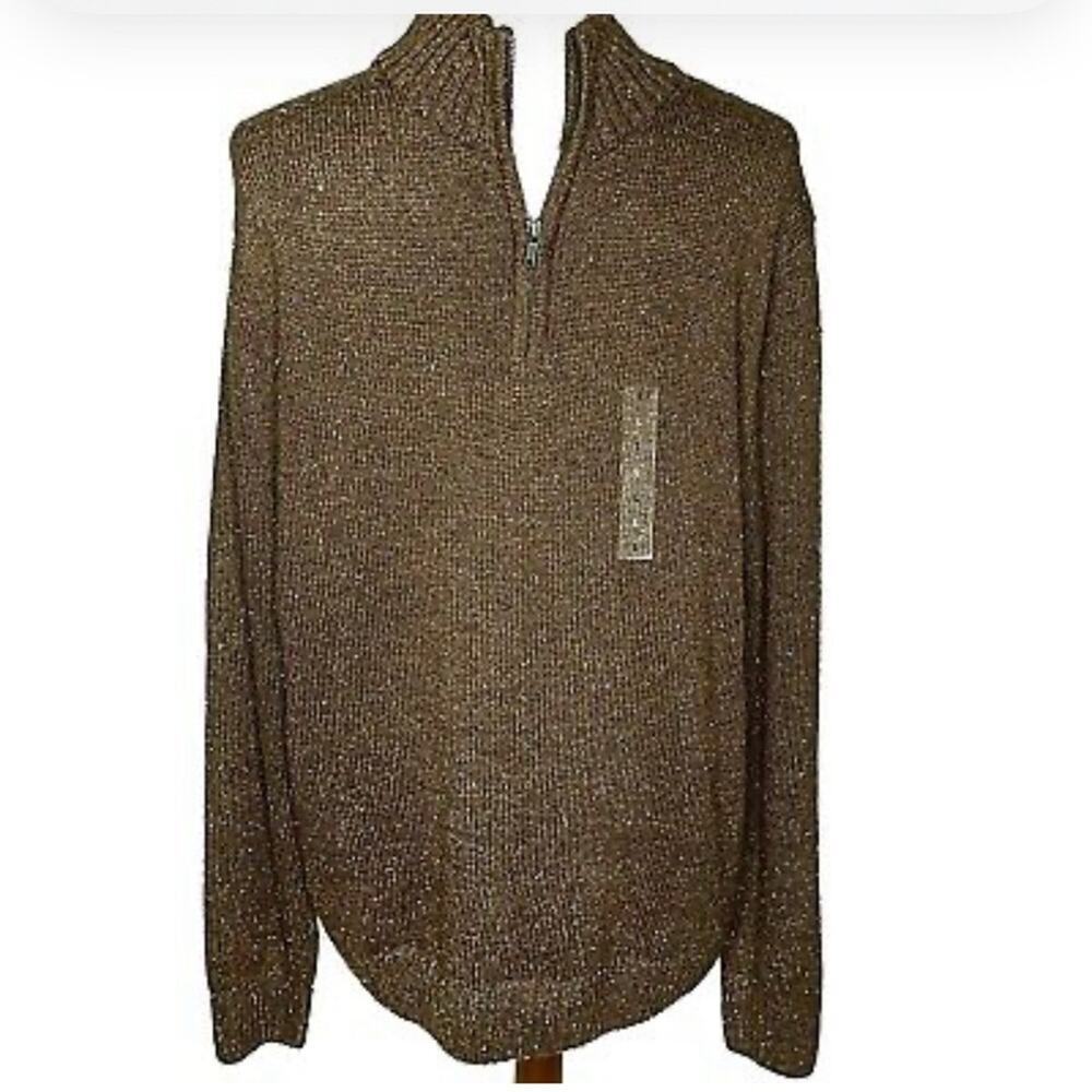 SONOMA THE SUPER SOFT QUARTER ZIP SWEATER SIZE XXL